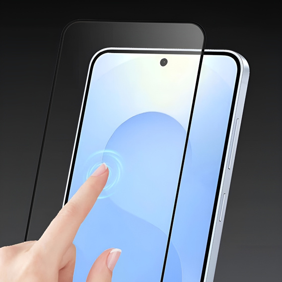 3D tvrdené sklo pre Samsung Galaxy S25+, čierny rám