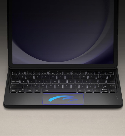 Magnetické puzdro Dexnor s klávesnicou a touchpadom pre Samsung Galaxy Tab A9+