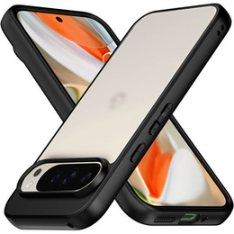 Obal na mobil pre Google Pixel 9 Pro XL, Fusion Hybrid, transparentné / čierne