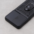 Obal na mobil pre Motorola Edge 40 Neo, CamShield Slide, čierne