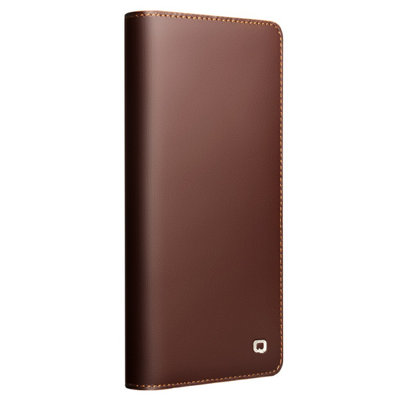 Flipové puzdro pre Samsung Galaxy S25 Ultra, QIALINO Leather Wallet, čierne