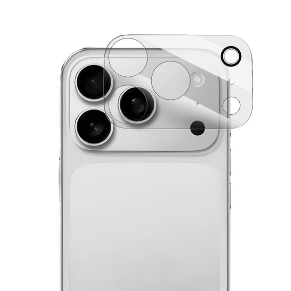 2x ERBORD ostrovček na kameru z tvrdeného skla pre iPhone 17 Pro Max