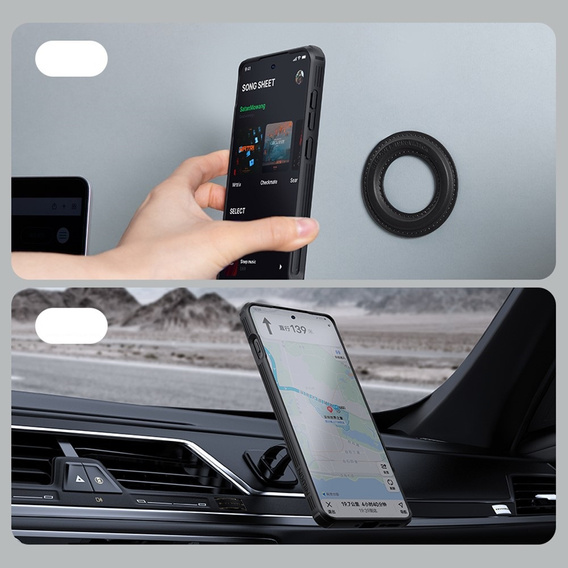 Pancierované puzdro Nillkin pre Oppo Find X8 Pro, CamShield Prop, pre Magsafe, čierne