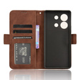 Klapkové puzdro pre Infinix Zero 30 5G, Card Slot, hnedé