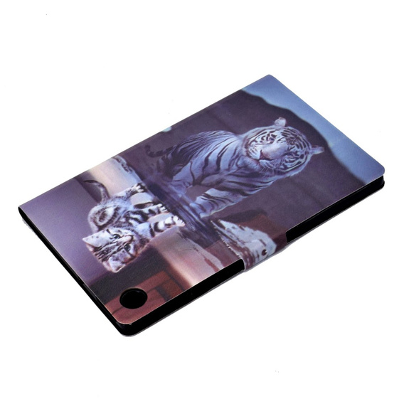 Obal na mobil pre Samsung Galaxy Tab A9 X110 / X115, cat and tiger