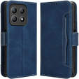 Klapkové puzdro pre Motorola Moto G56 5G, Card Slot, tmavomodré