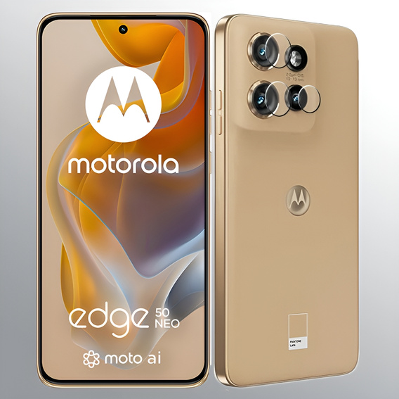 Tvrdené sklo na fotoaparát pre Motorola Edge 50 Neo / Motorola ThinkPhone 25, priehľadné