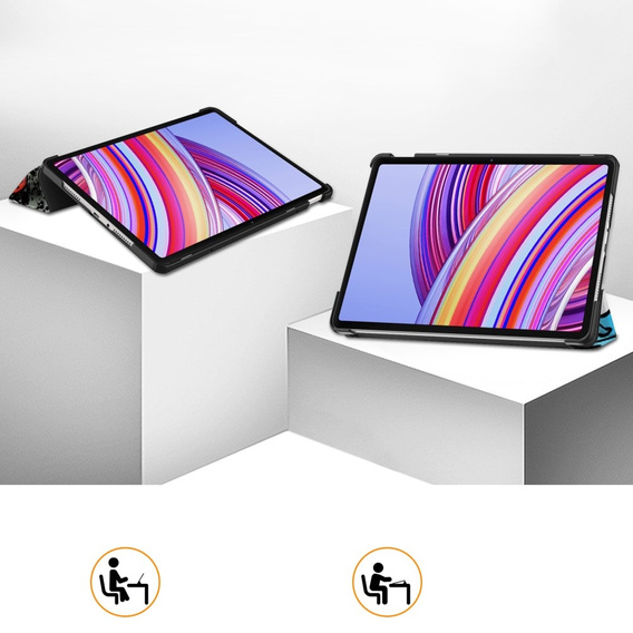 Puzdro pre Xiaomi Redmi Pad Pro / Xiaomi Poco Pad, Smartcase, graffiti
