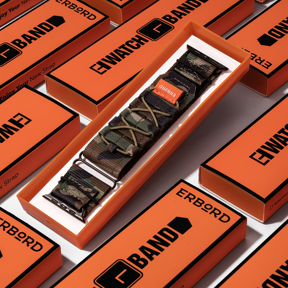 Nylonový remienok ERBORD Runner pre Apple Watch 1/2/3/4/5/6/7/8/9/SE/ULTRA/ULTRA 2 42/44/45/49MM