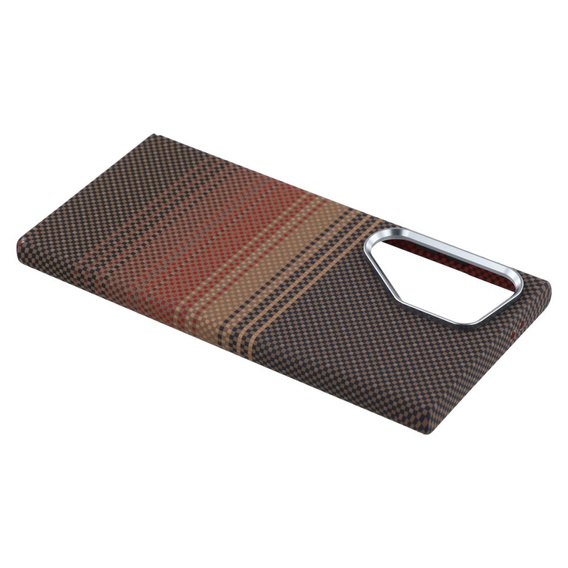 Puzdro pre Samsung Galaxy S25 Ultra, Carbon Fiber MagSafe, zlaté