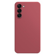 Obal na mobil pre Samsung Galaxy S23 5G, Silicone Lite, červené