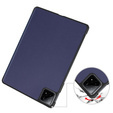 Puzdro pre Xiaomi Pad 6S Pro 12.4, Smartcase, tmavomodré