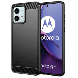 Obal na mobil pre Motorola Moto G84, Carbon, čierne