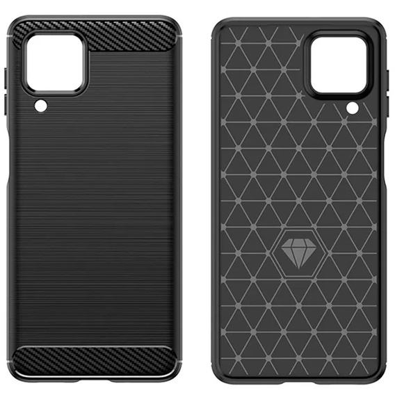 Obal na mobil pre Samsung Galaxy M53 5G, Carbon, čierne