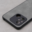 Obal na mobil pre Xiaomi Redmi 12C, ERBORD Business, s držiakom do auta, svetlosivá
