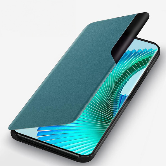 Flipové puzdro pre Honor Magic 6 Lite 5G, Side View, zelený