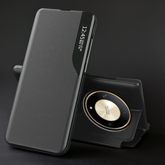 Flipové puzdro pre Honor Magic 6 Lite 5G, Side View, čierne