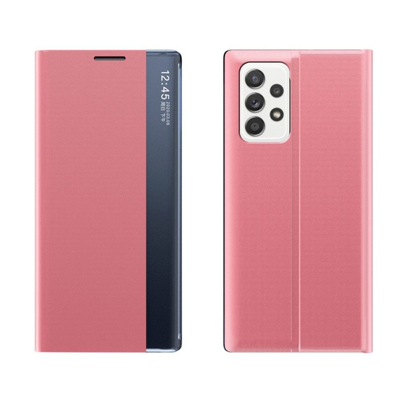 Flipové puzdro pre Samsung Galaxy A32 5G, Side View, ružové