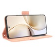 Klapkové puzdro pre Realme 14 Pro+ 5G, Card Slot, ružové