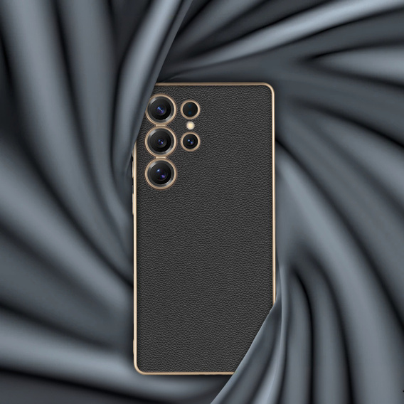 Puzdro pre Samsung Galaxy S25 Ultra, GKK Leather, čierne