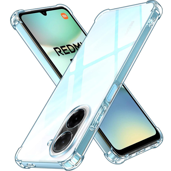 Obal na mobil pre Xiaomi Redmi A5, Dropproof, priehľadné