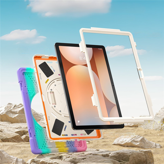 Puzdro s podstavcom a ramenným popruhom pre Samsung Galaxy Tab A11+