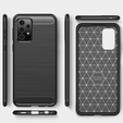 Obal na mobil pre Samsung Galaxy A13 4G, Carbon, čierne