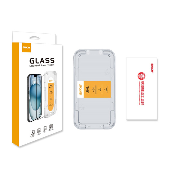 ENKAY Tvrdené sklo pre Xiaomi 15, priehľadné