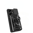 Obal na mobil pre Infinix Hot 30, CamShield Slide, čierne