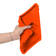 Silikón puzdro pre Xiaomi Redmi Pad SE 11", Impact, pancierovaný, oranžové