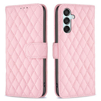 Klapkové puzdro pre Samsung Galaxy M15 5G, Wallet, BINFEN COLOR, ružové