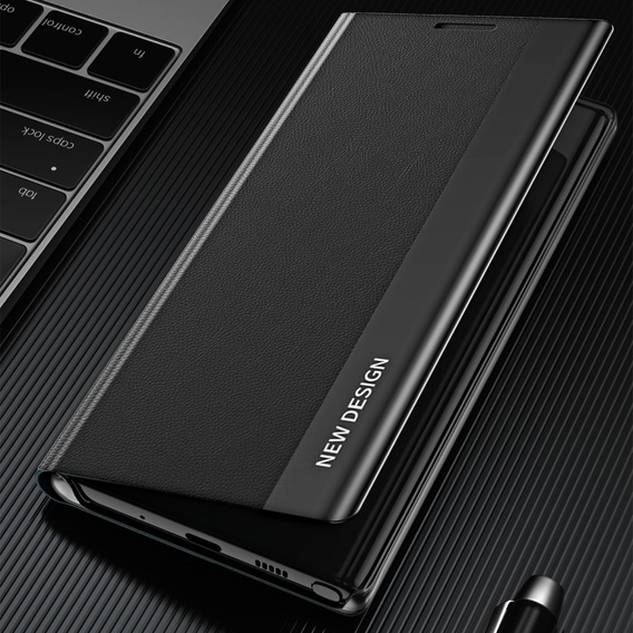 Klapkové puzdro pre Xiaomi 12 / 12X, Side Magnetic, čierne