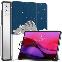 Puzdro pre Lenovo Yoga Tab Plus, Smartcase, cat