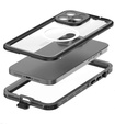Vodotesné puzdro pre iPhone 14 Pro, Redpepper, pre MagSafe, čierne