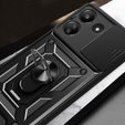 Obal na mobil pre Xiaomi Redmi 13C / Poco C65, CamShield Slide, čierne