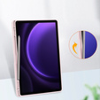 Puzdro pre Samsung Galaxy Tab S10 Lite / S10 FE / S9 FE, Smartcase Hybrid, so slotom na stylus, ružové