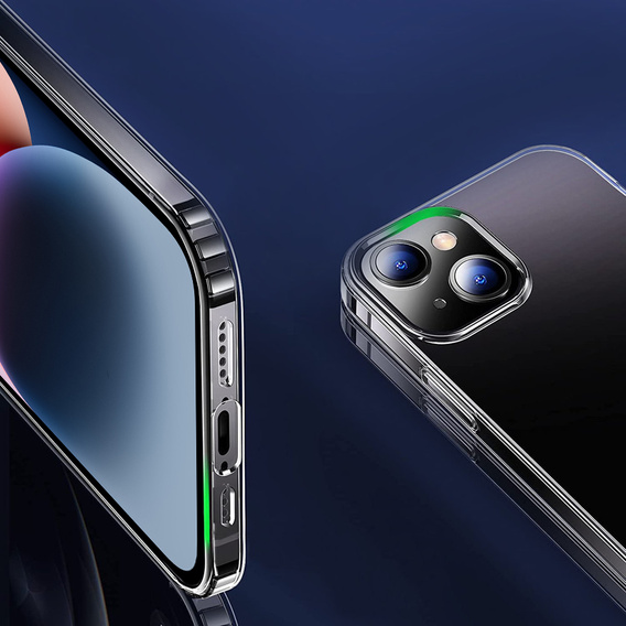 Obal na mobil pre iPhone 14 Plus, Fusion Hybrid, priehľadné