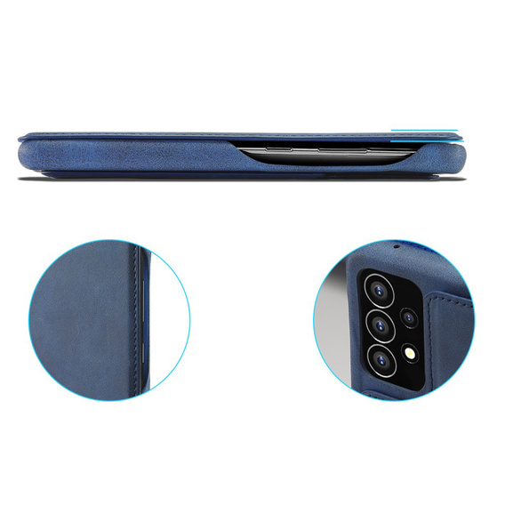 Klapkové puzdro pre Samsung Galaxy A53 5G, LC.IMEEKE, modré