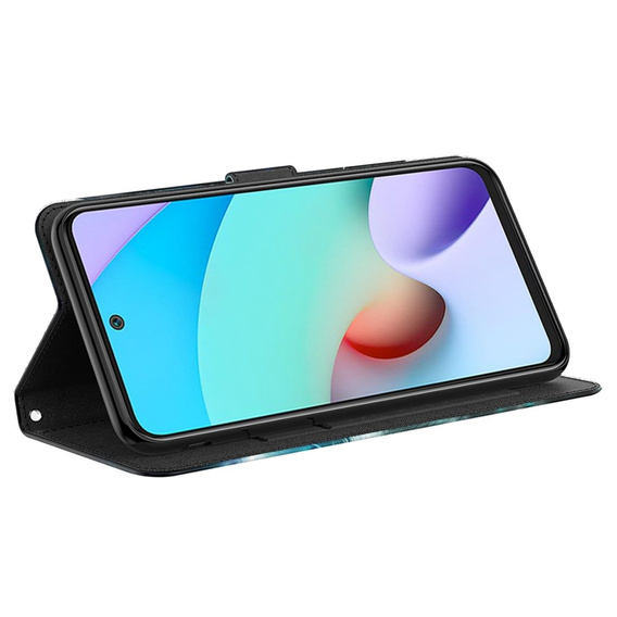 Klapkové puzdro pre Xiaomi Redmi Note 13 Pro+, Wallet, Marble modré