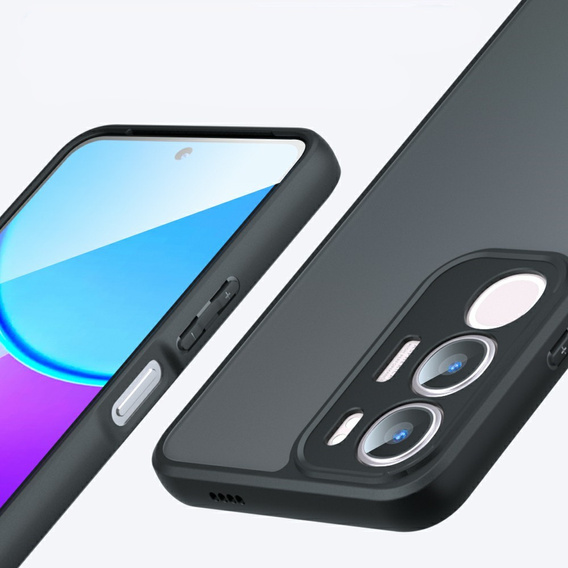 Obal na mobil pre Vivo Y19s, Fusion Hybrid, priehľadné