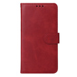 Klapkové puzdro pre Samsung Galaxy A54 5G, Leather Wallet, červené