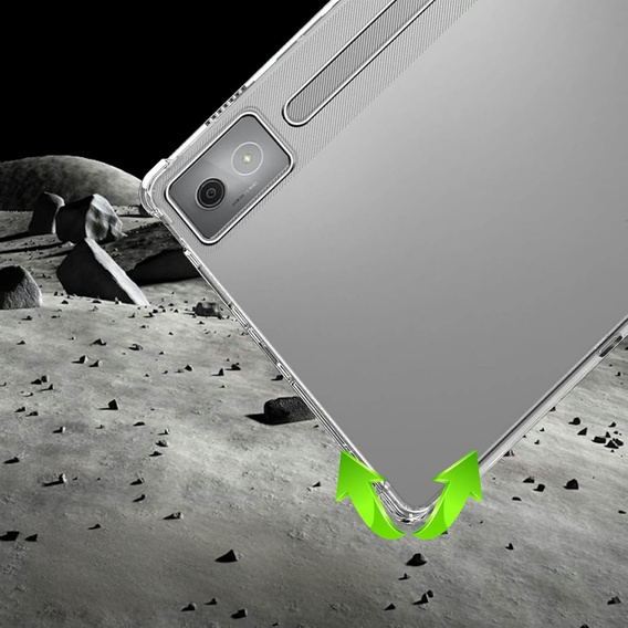 Puzdro pre Lenovo Idea Tab Pro 12.7", silikónové, priehľadné
