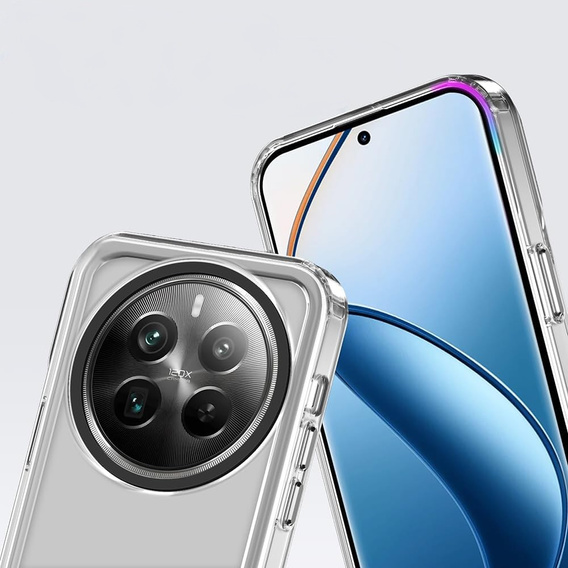 Obal na mobil pre Realme 12 Pro 5G / 12 Pro+ 5G, Fusion Hybrid, priehľadné