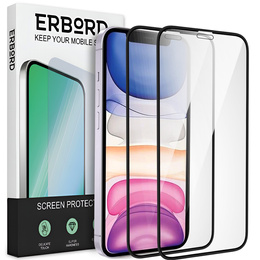 2x keramické hybridné sklo ERBORD pre iPhone XR / 11