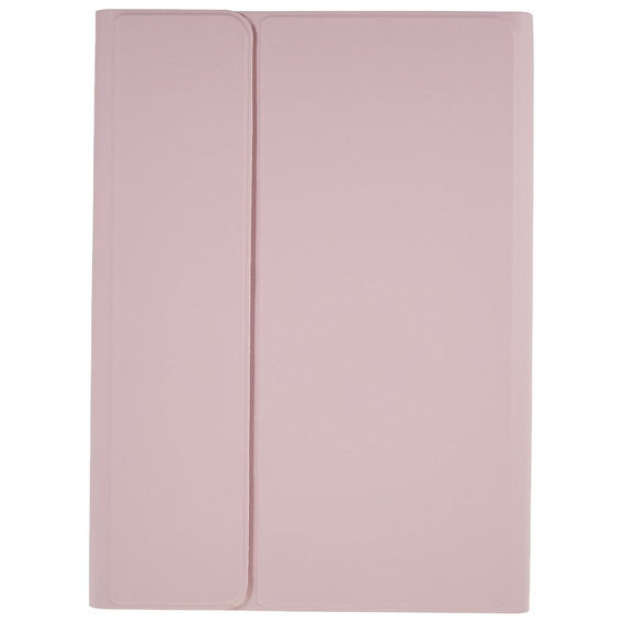 Puzdro + klávesnica Samsung Galaxy Tab S7 T870/T875 / S8, Pen Slot, ružové rose gold