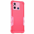 Obrnené puzdro pre Xiaomi Redmi 12C, Dual-Layer, ružové