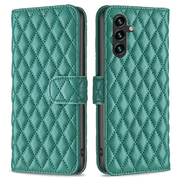 Klapkové puzdro pre Samsung Galaxy A56, Wallet, BINFEN COLOR, zelený
