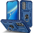 Obal na mobil pre Samsung Galaxy A54 5G, CamShield Slide, modré