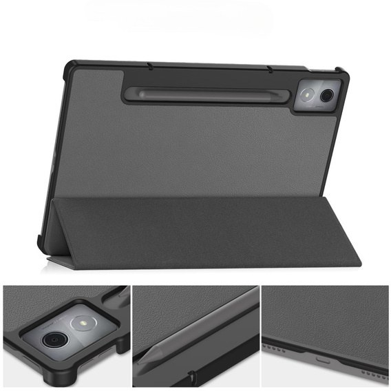 Puzdro pre Lenovo Idea Tab Pro, Smartcase, sivé