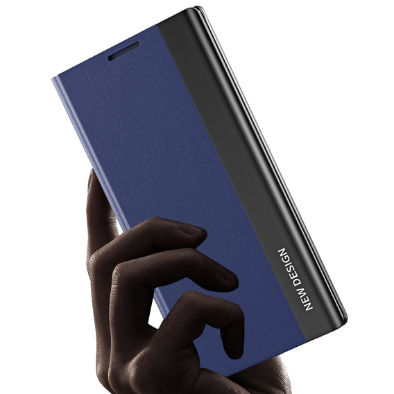 Klapkové puzdro pre Xiaomi 12 / 12X, Side Magnetic, tmavomodré